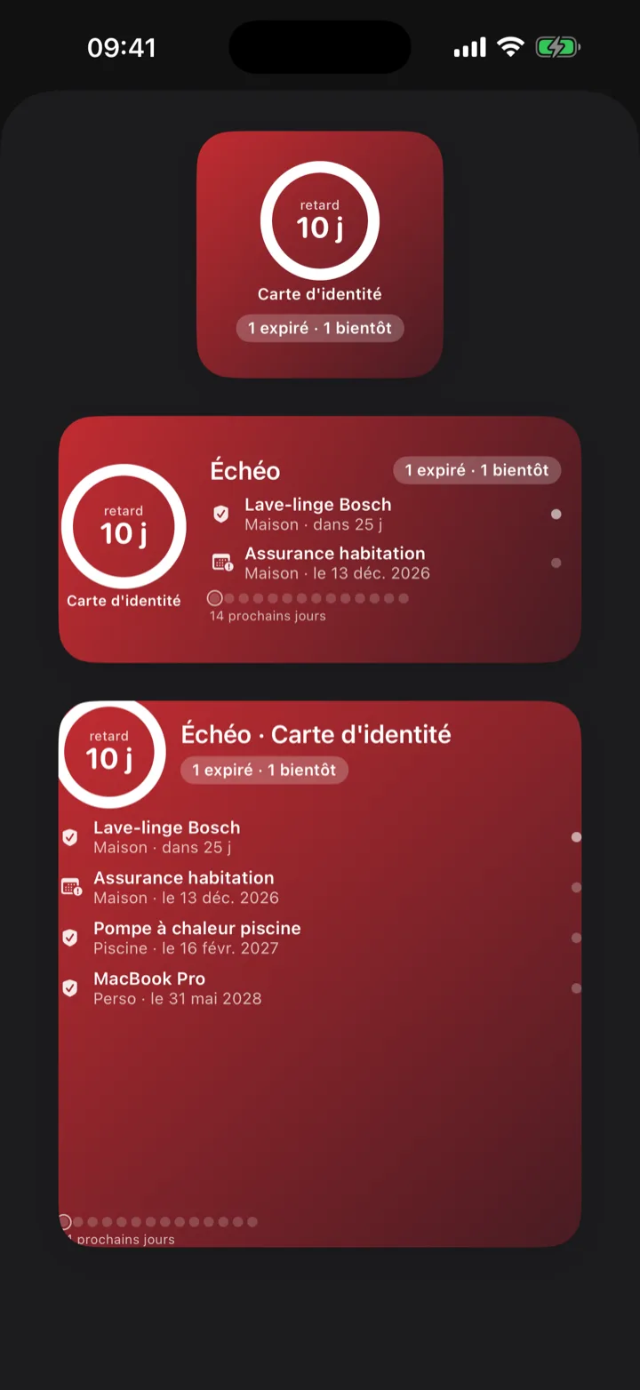 Le widget vivant